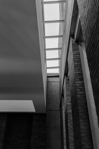 Low angle view of staircase in building