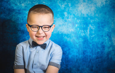 Portrait of a smiling boy