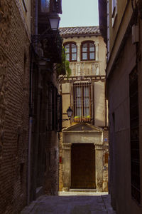 Street amidst buildings in city