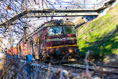 View of old train