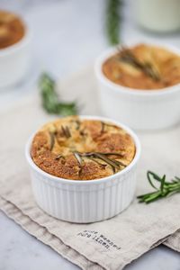 Close-up of dessert in bowl on table