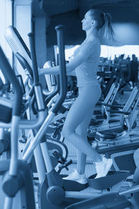 exercising