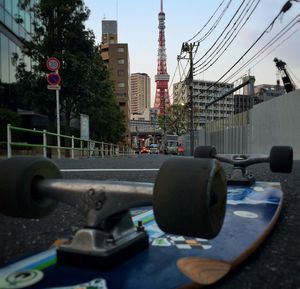 View of city against sky