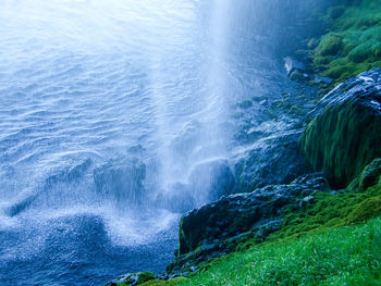 Scenic view of sea waves