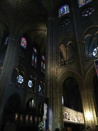 Interior of church