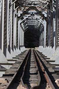 View of railroad tracks