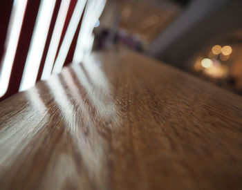 Close-up of table