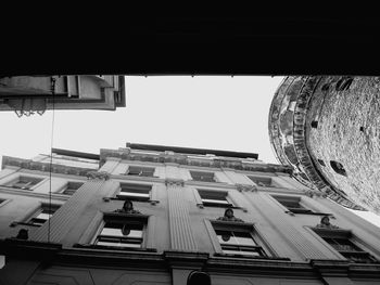 Low angle view of building against sky