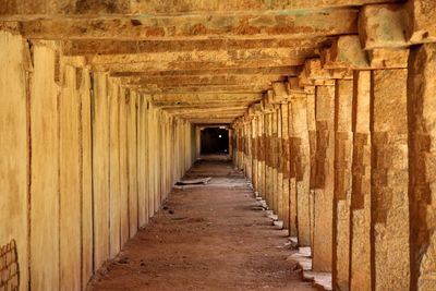 Corridor of old temple