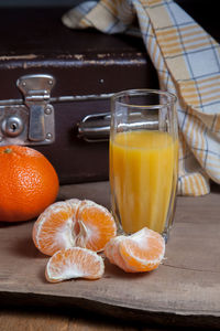 Close-up of drink on table