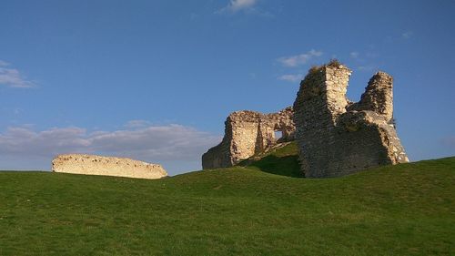 Old ruins against sky