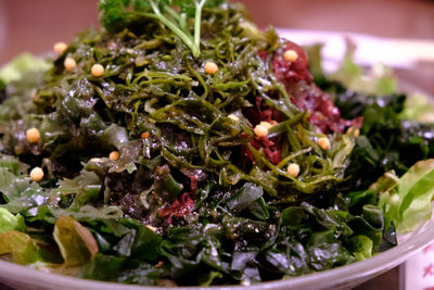 Close-up of salad