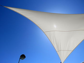 Low angle view of blue sky