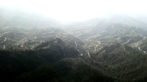 Aerial view of landscape