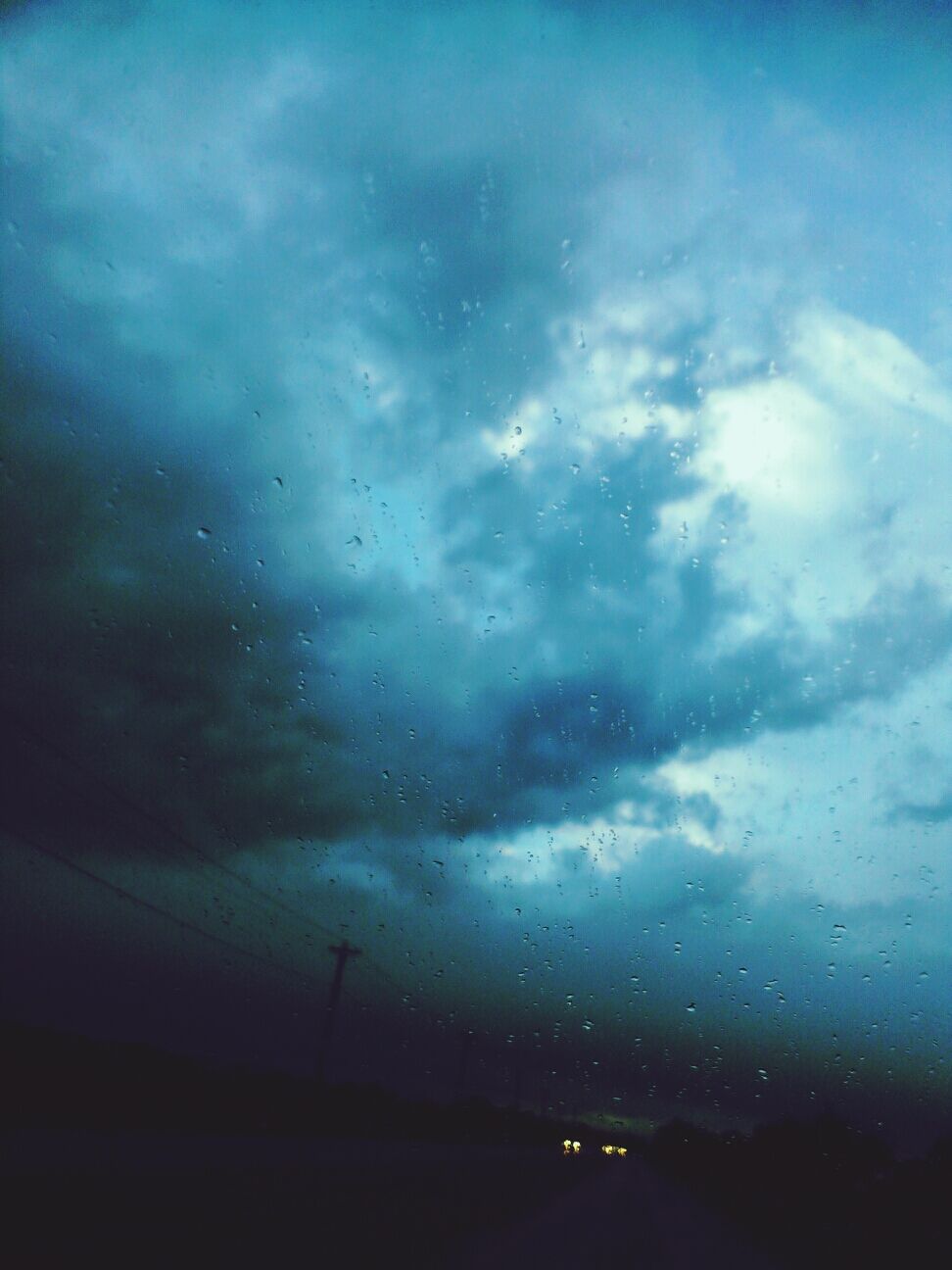 Raining
