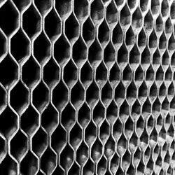 Full frame shot of metal grate