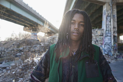 Portrait of a young man.