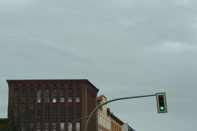 Low angle view of building against sky