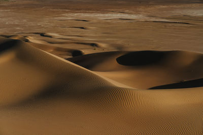 Full frame shot of sand at beach