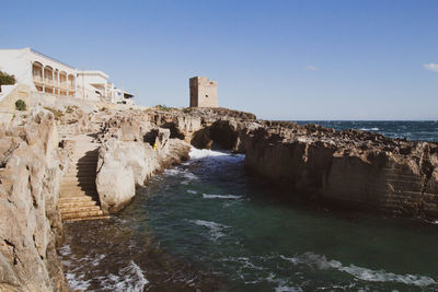 Panoramic view of sea against sky