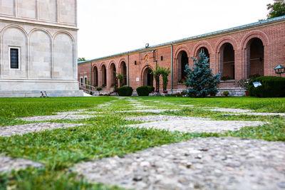 View of historic building against sky