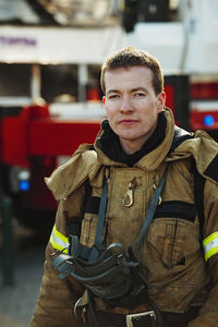 Firefighter in reykjavik - iceland