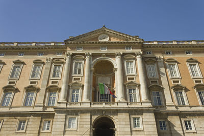 Low angle view of building against sky