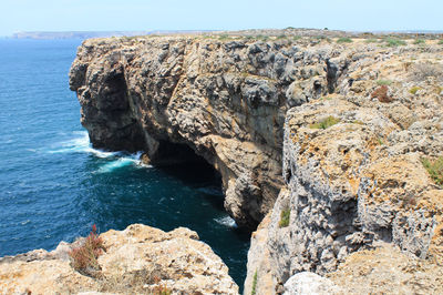 Scenic view of sea