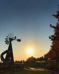 Scenic view of sunset