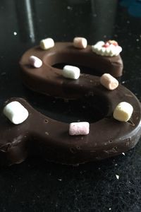Close-up of food on table