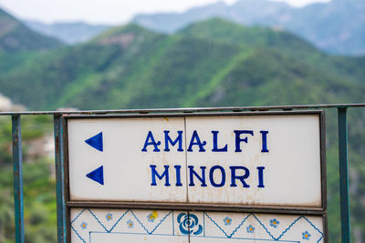 sign