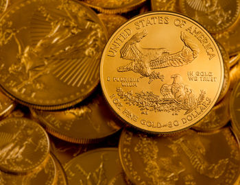 Close-up of coins