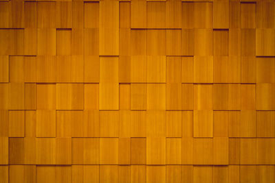 Full frame shot of yellow hardwood floor