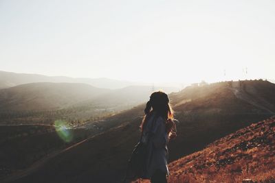 Scenic view of mountains