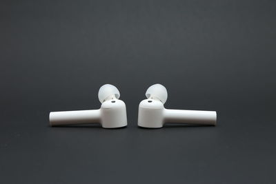 True wireless headphone in white color