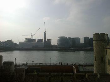 City at waterfront