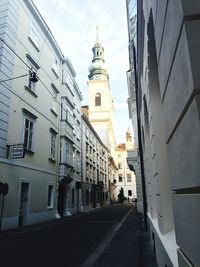 View of buildings in city