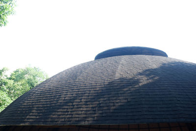 Low angle view of building against sky