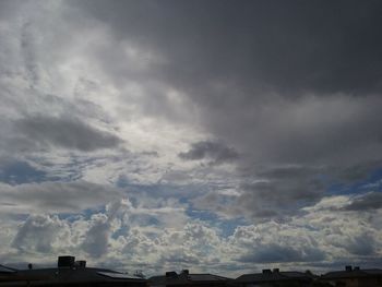 Scenic view of cloudy sky