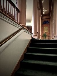 Low angle view of staircase