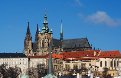 Hradcany - cathedral of st vitus at prague castle