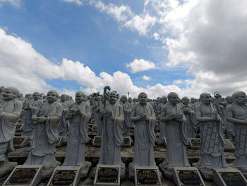 Sculpture in the vihara ksitigarbha bodhisattva temple
