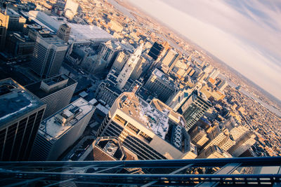 Aerial view of cityscape