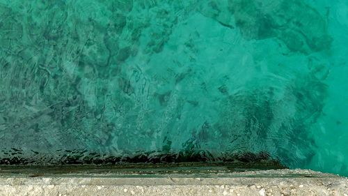 Close-up of swimming pool