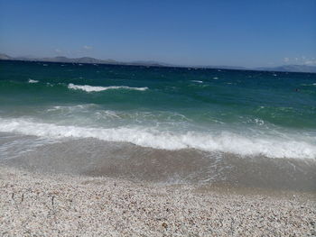 Scenic view of beach