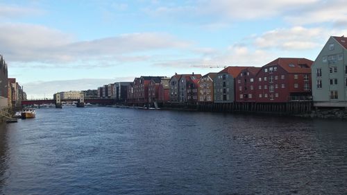 River with buildings in background