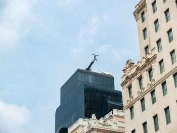 Low angle view of building against sky
