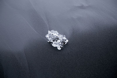 Close-up of  stone on the beach