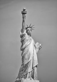 Low angle view of statue