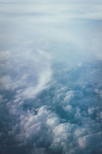 Low angle view of clouds in sky